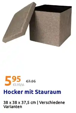 Action Hocker mit Stauraum Angebot