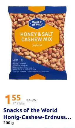Action Snacks of the World Honig-Cashew-Erdnuss... Angebot