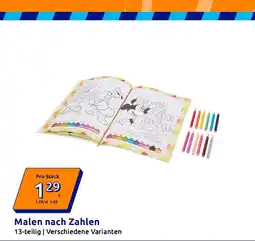 Action Malen nach Zahlen Angebot