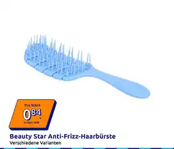 Action Beauty Star Anti-Frizz-Haarbürste Angebot
