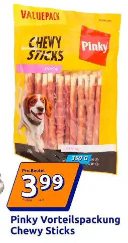 Action Pinky Vorteilspackung Chewy Sticks Angebot
