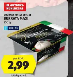 Hofer Gourmet Finest Cuisine Burrata Maxi Angebot