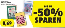 Hofer Home Creation Grusskarten Angebot