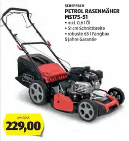 Hofer Scheppach Petrol Rasenmäher MS175-51 Angebot