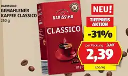 Hofer Barissimo Kaffee Classico Angebot