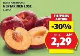 Hofer Nektarinen Lose Klasse I Angebot