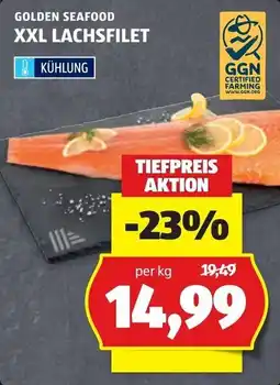 Hofer Golden Seafood XXL Lachsfilet Angebot