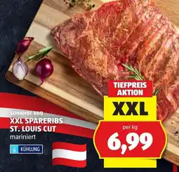 Hofer Sonnhof BBQ XXL Spareribs St. Louis Cut mariniert Angebot