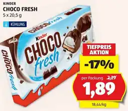 Hofer Kinder Choco Fresh Angebot