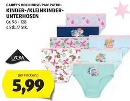 Hofer Gabby's Dollhouse/Paw Patrol Kinder-/Kleinkinder-Unterhosen Angebot