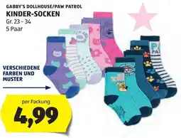 Hofer Gabby's Dollhouse/Paw Patrol Kinder-Socken Angebot