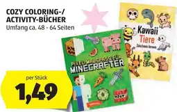 Hofer Cozy Coloring-/Activity-Bücher Angebot