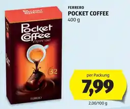 Hofer Ferrero Pocket Coffee Angebot