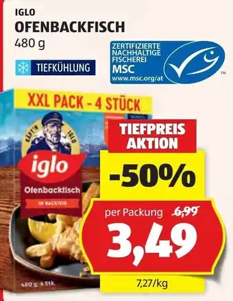 Iglo Ofenbackfisch