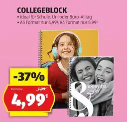 Hofer Collegeblock Angebot