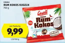 Hofer Casali Rum Kokos Kugeln Angebot