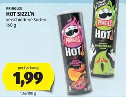 Hofer Pringles Hot Sizzl'n Angebot