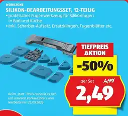 Hofer Workzone Silikon-Bearbeitungsset Angebot