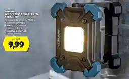 Hofer Workzone Wiederaufladbarer LED Strahler Angebot