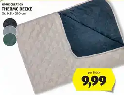 Hofer Home Creation Thermo Decke Angebot