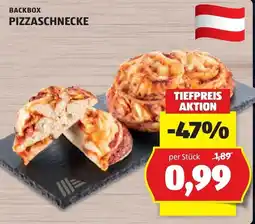 Hofer Backbox Pizzaschnecke Angebot