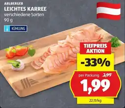 Hofer Arlberger Leichtes Karree Angebot