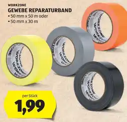 Hofer Workzone Gewebe Reparaturband Angebot