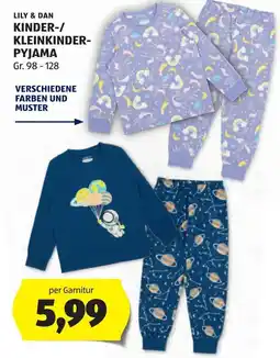 Hofer Lily & Dan Kinder-/Kleinkinder-Pyjama Angebot