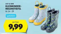 Hofer Lily & Dan Kleinkinder-Regenstiefel Angebot