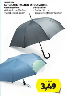 Hofer UP2FASHION AUTOMATIK-TASCHEN-/STOCKSCHIRM Angebot