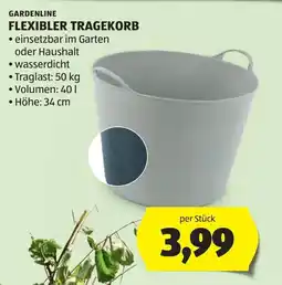 Hofer GARDENLINE FLEXIBLER TRAGEKORB Angebot