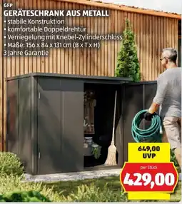 Hofer GERÄTESCHRANK AUS METALL Angebot