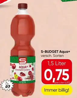 Spar S-Budget Aqua Granatapfel-Cranberry Angebot