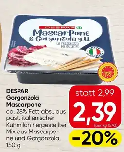 Spar Despar Gorgonzola Mascarpone Angebot