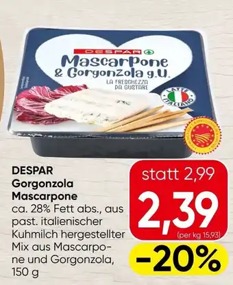 Despar Gorgonzola Mascarpone