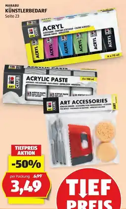 Hofer Acrylic Paste Angebot