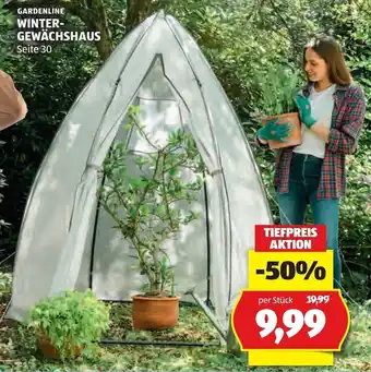 GARDENLINE WINTER-GEWÄCHSHAUS