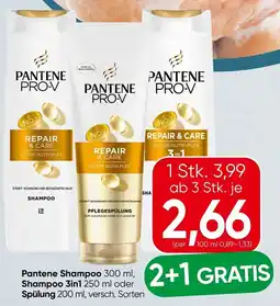 Spar Pantene Shampoo Angebot