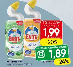 Spar WC-Ente Gel Angebot