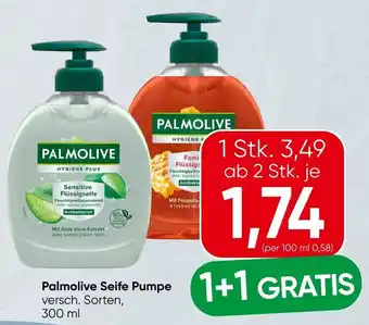 Spar Palmolive Seife Pumpe Angebot