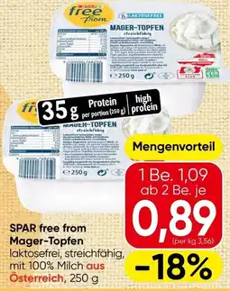 Spar SPAR free from Mager-Topfen Angebot