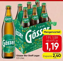 Spar Gösser Bio-Stoff Lager Angebot