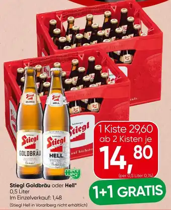 Stiegl Goldbräu oder Hell