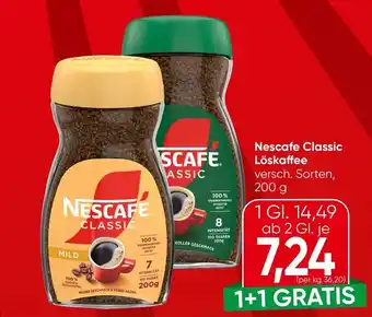 Nescafe Classic Löskaffee