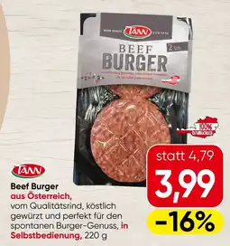 Spar TANN Beef Burger Angebot