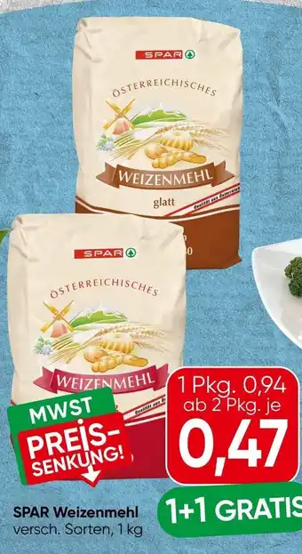 Spar SPAR Weizenmehl Angebot