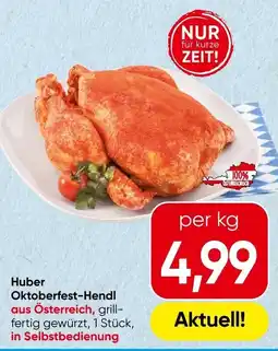 Spar Huber Oktoberfest-Hendl Angebot