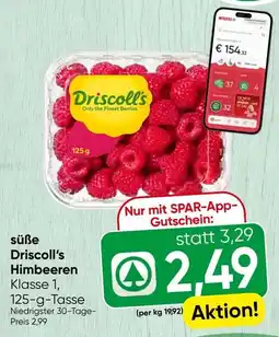 Spar süße Driscoll's Himbeeren Angebot