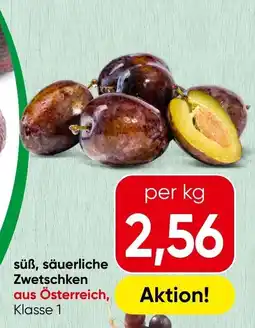 Spar süß, säuerliche Zwetschken aus Österreich, Klasse 1 Angebot