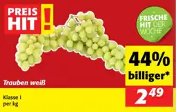Nah&Frisch Trauben weiß Angebot